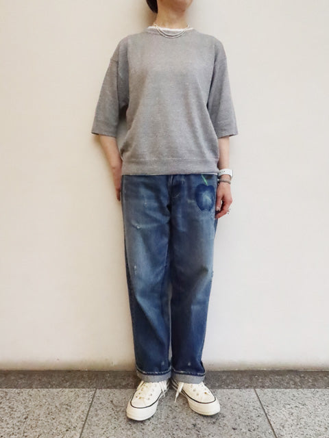 ELBOW SLEEVES SWEATER