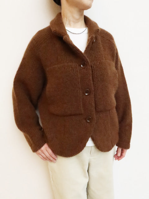 ニットジャケット