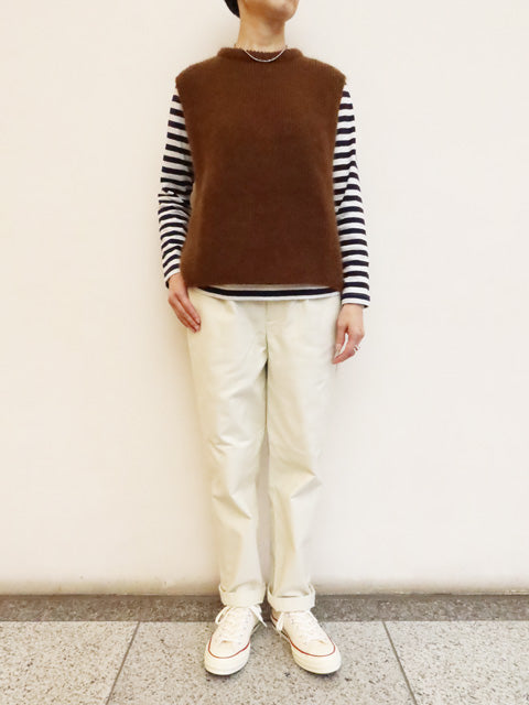 ニットプルオーバーベスト