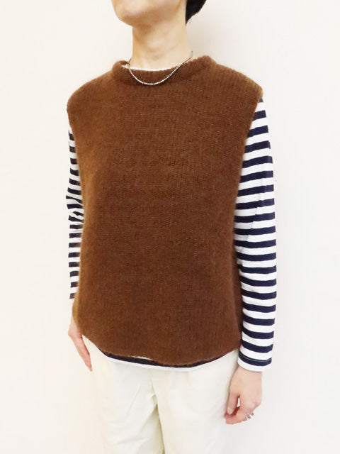 ニットプルオーバーベスト