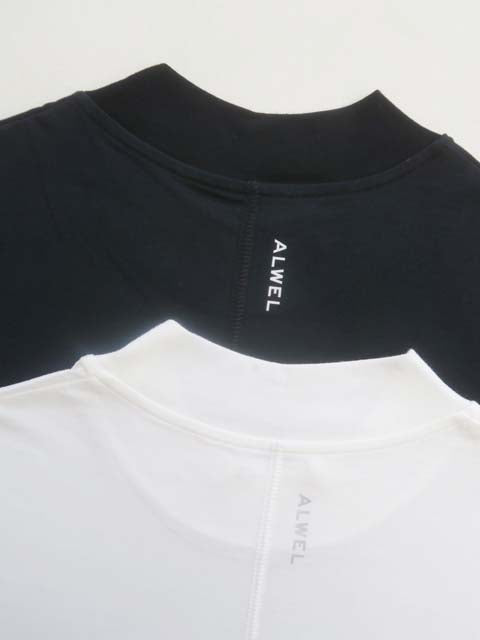 MOCK NECK<br>HALF SLEEVE TEE