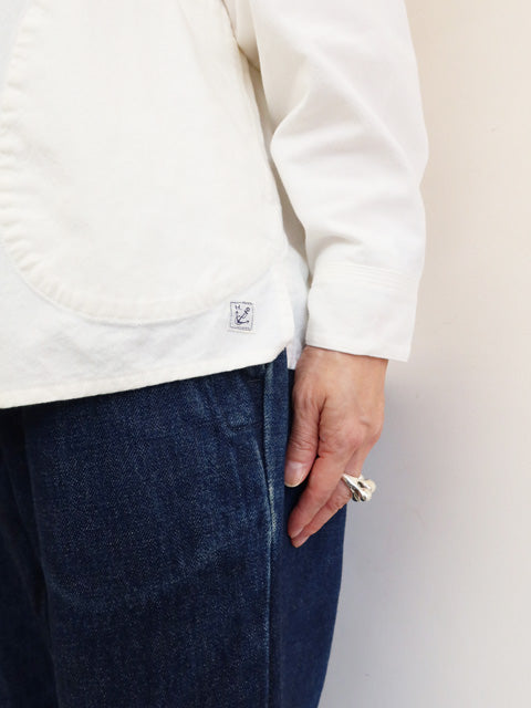 スタンドプルオーバーシャツ