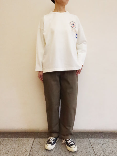 ワッペンペタペタ<br>長袖Tシャツ