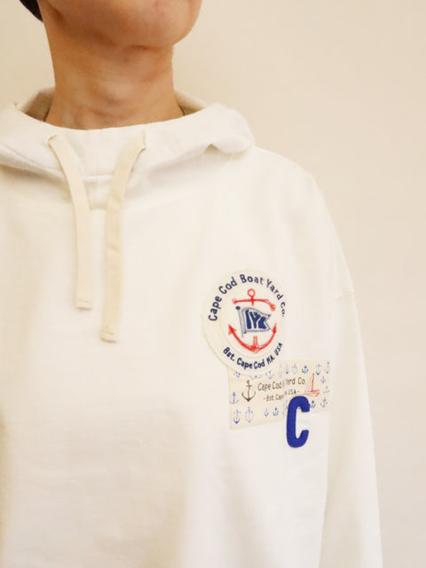 裾ギャザーパーカ