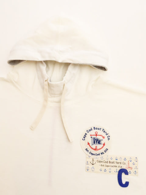 裾ギャザーパーカ