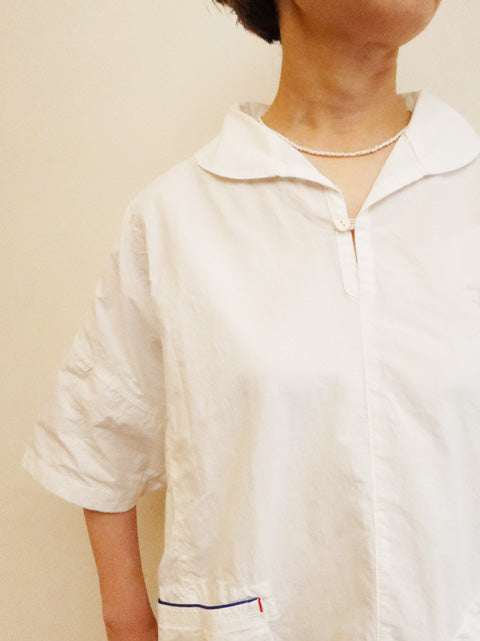 スキッパー半袖シャツ