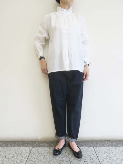 スタンダードリネン<br>アグネスブラウス