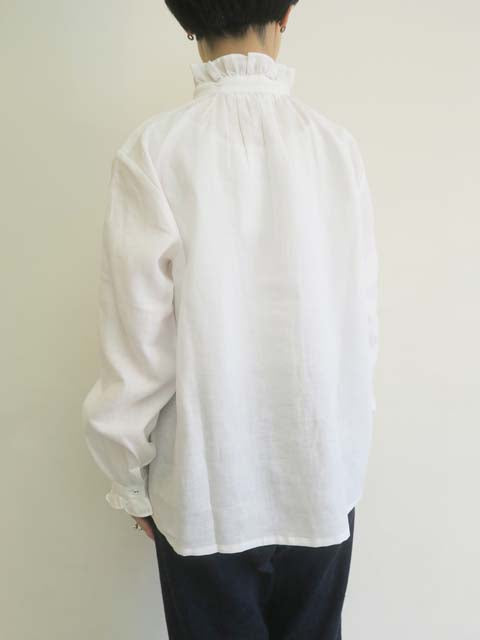 スタンダードリネン<br>アグネスブラウス