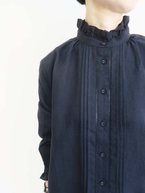 スタンダードリネン<br>アグネスブラウス