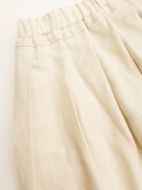 ソリッドリネン ヴォヤージュスカート