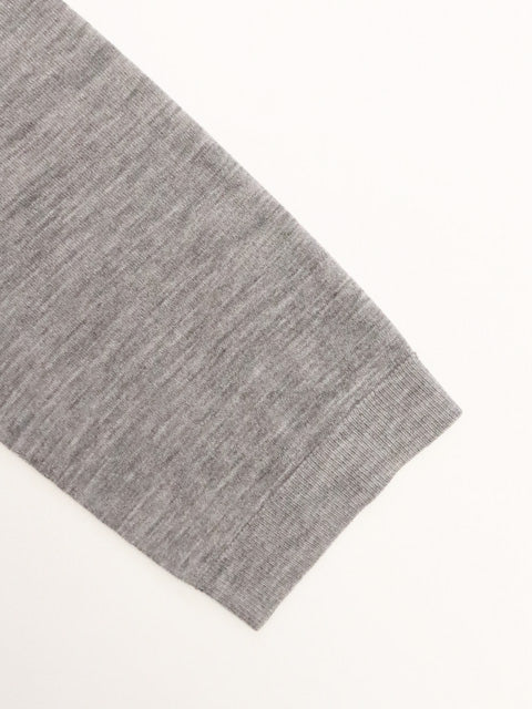 6分袖プルオーバーセーター