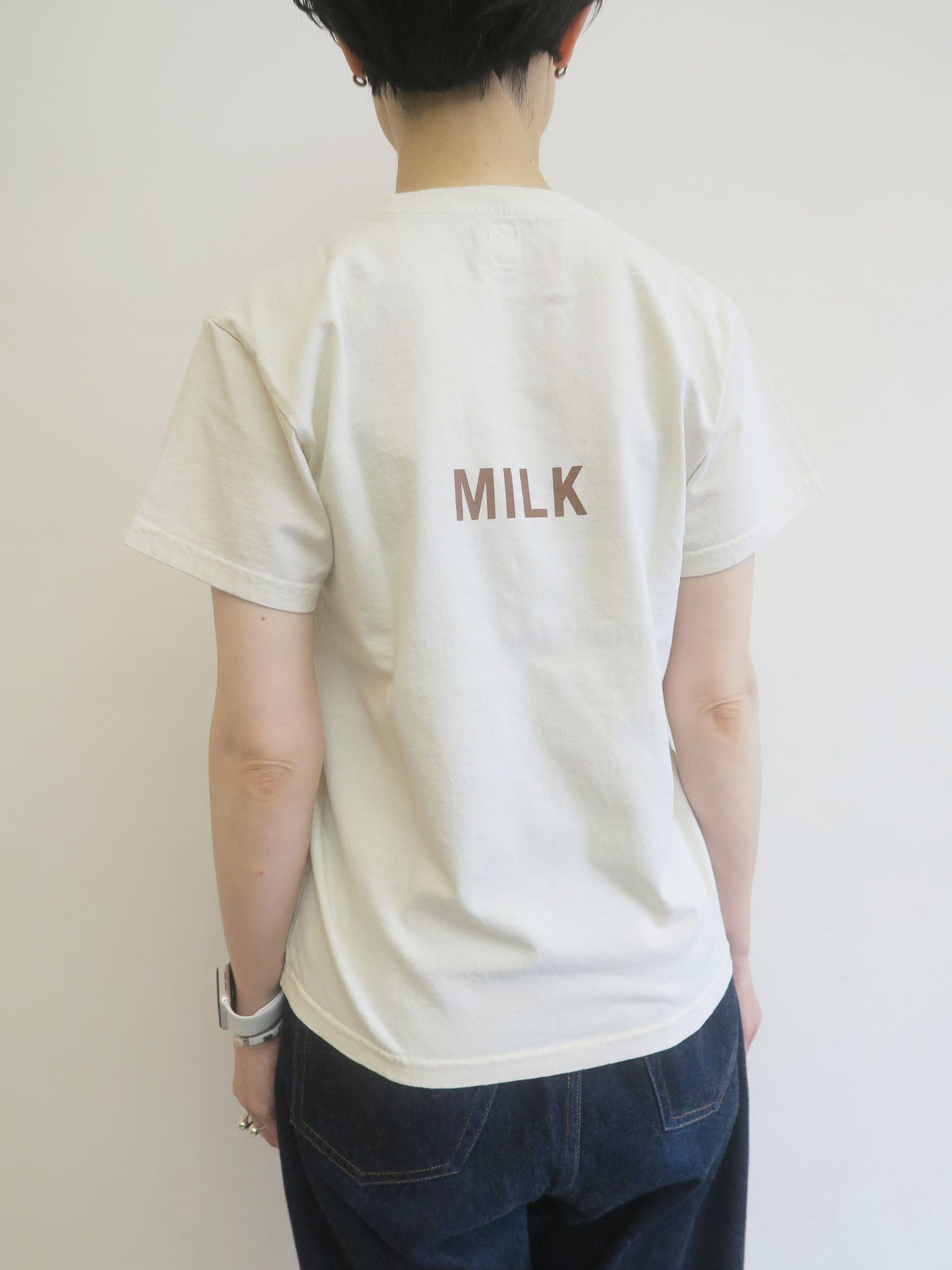 半袖Tシャツ COFFEE-MILK