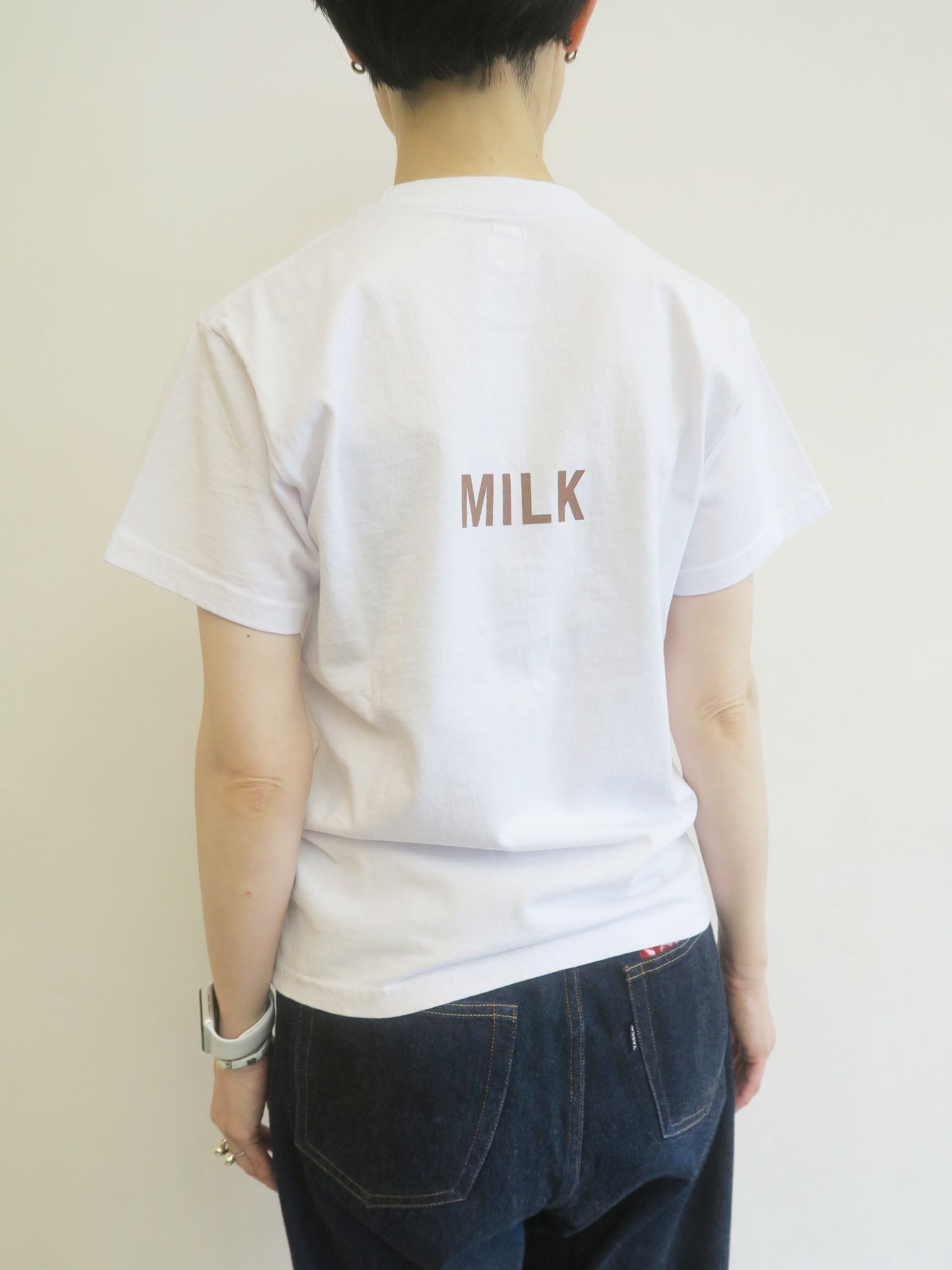 半袖Tシャツ COFFEE-MILK