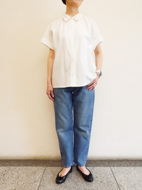 washer collar wide shirt