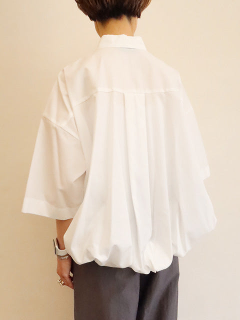 half slv ballon shirt