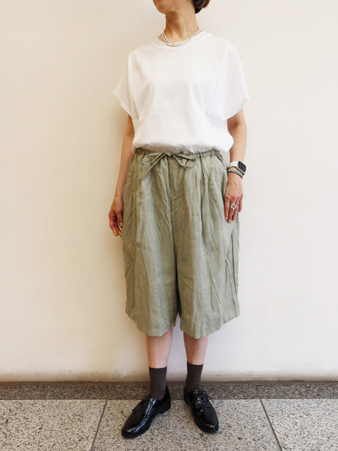 linen wide half PT