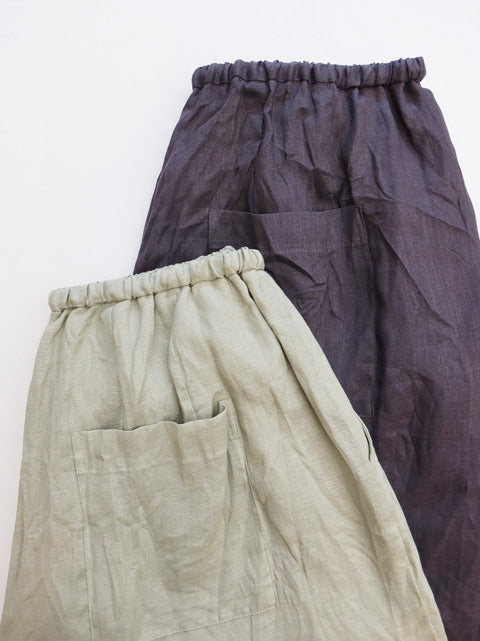 linen wide half PT