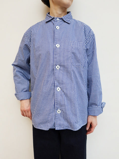 ニュースタンダード<br>長袖ギンガムチェック