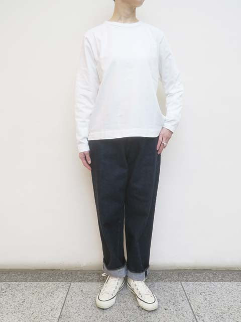 ワイドベーシック長袖Tシャツ