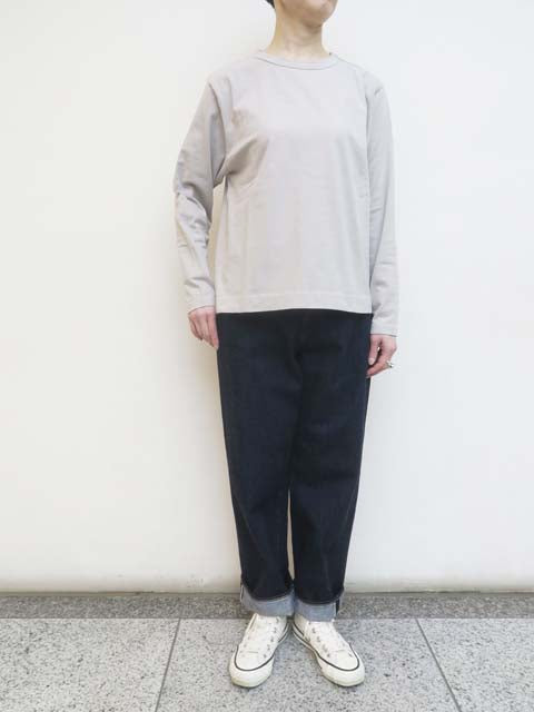 ワイドベーシック長袖Tシャツ