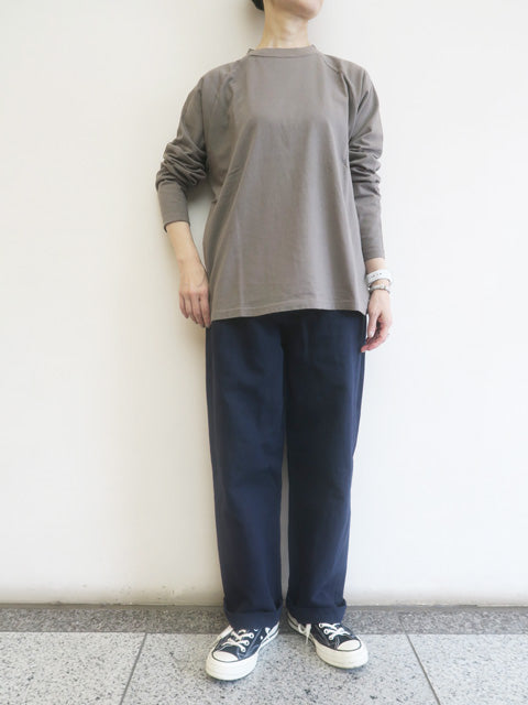 ロングワイド長袖Tシャツ