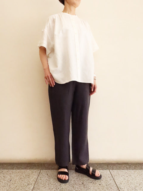 SLIM LINEN PANTS