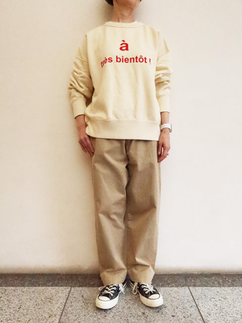 CREW NECK OVERSIZE