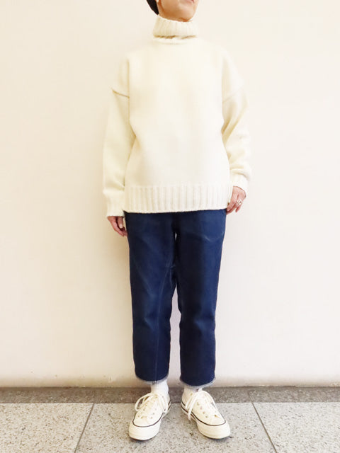 3G ジーロンラム×カシミヤ<br>ドロップショルダー