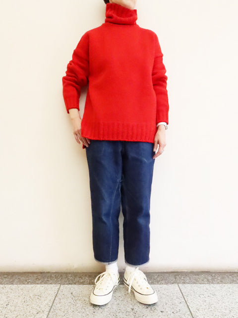 3G ジーロンラム×カシミヤ<br>ドロップショルダー