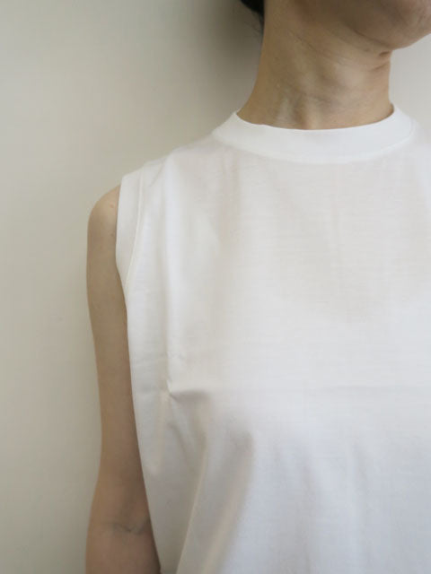 コットン天竺UV ノースリーブ