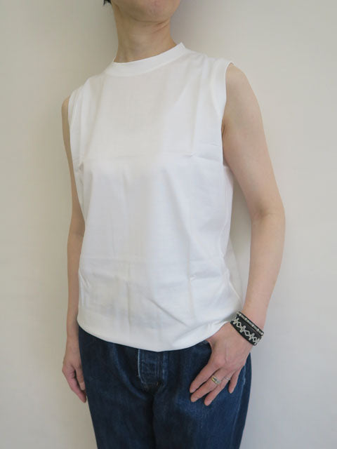 コットン天竺UV ノースリーブ