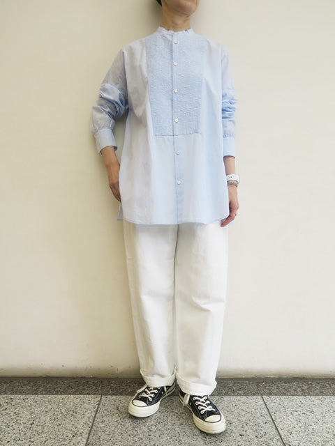 コットンサッカー<br>ブザムシャツ