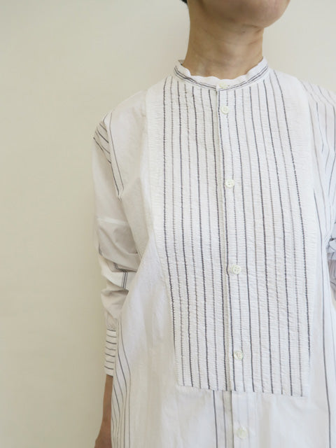 コットンサッカー<br>ブザムシャツ