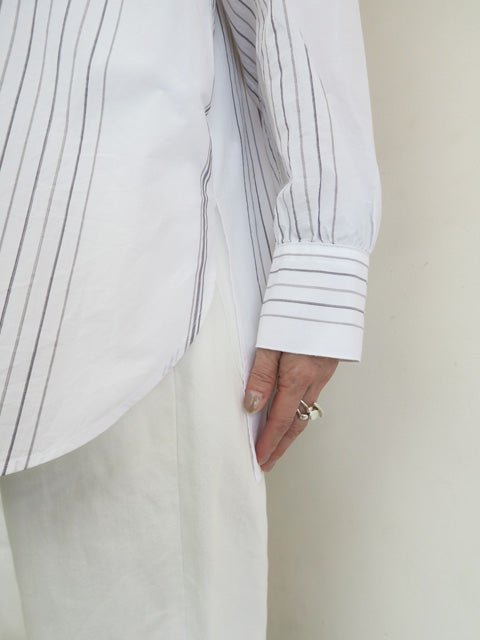 コットンサッカー<br>ブザムシャツ