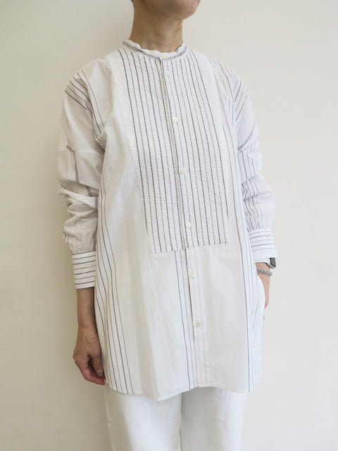 コットンサッカー<br>ブザムシャツ