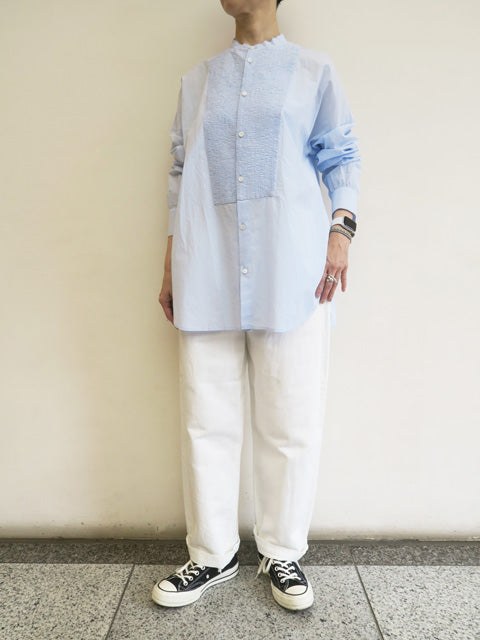 コットンサッカー<br>ブザムシャツ