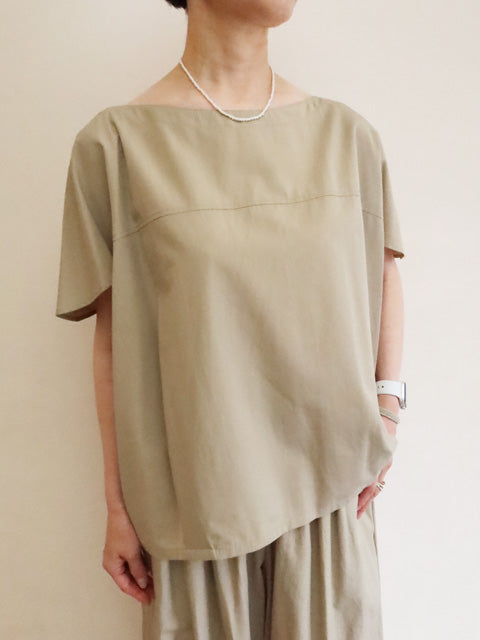 コットン<br>シェルワイドプルオーバー