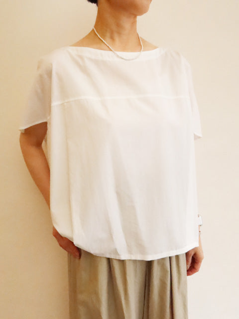 コットン<br>シェルワイドプルオーバー