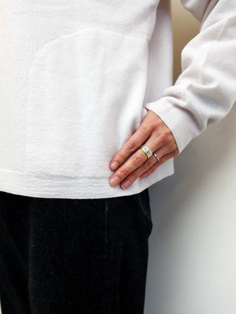 ボイルドウール<br>フーデッドプルオーバー