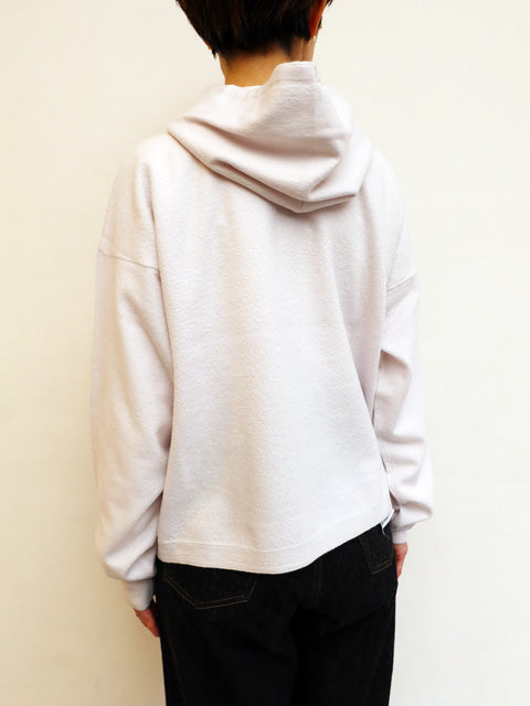 ボイルドウール<br>フーデッドプルオーバー