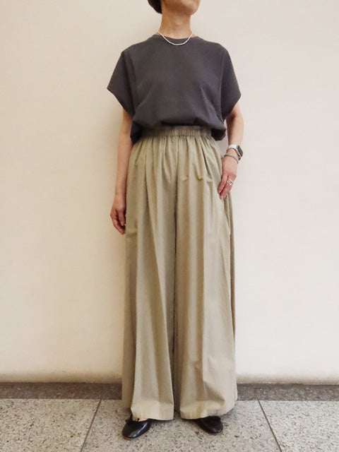コットン<br>イージーワイドパンツ