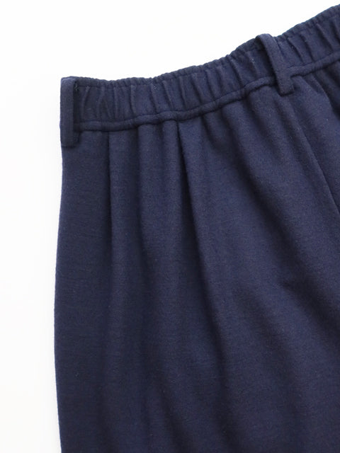 ウールミルドスムース<br>ツータックパンツ