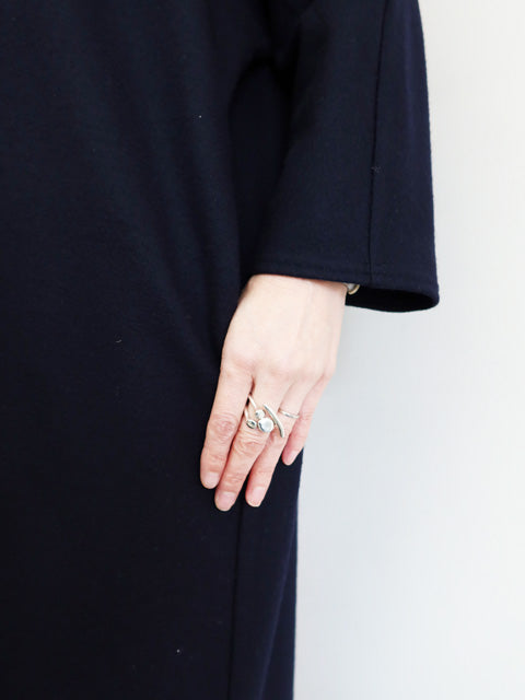 ミルドスムース<br>クルーネックワンピース