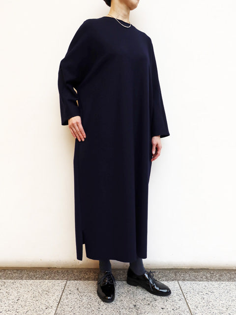 ミルドスムース<br>クルーネックワンピース