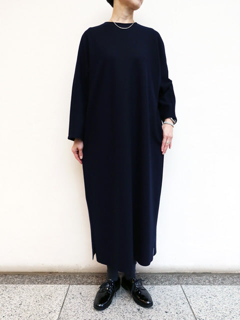 ミルドスムース<br>クルーネックワンピース