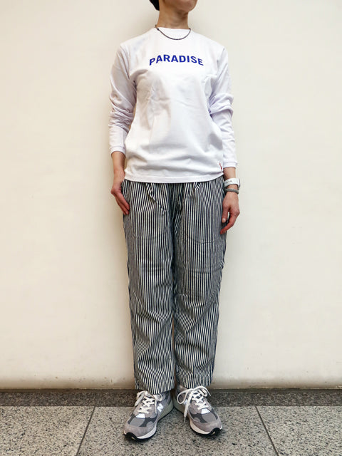 ワンタック テーパードパンツ