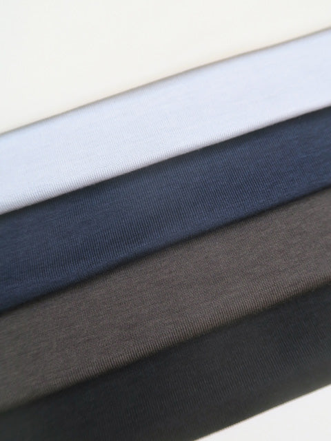 シルクコットン<br>モックネックプルオーバー