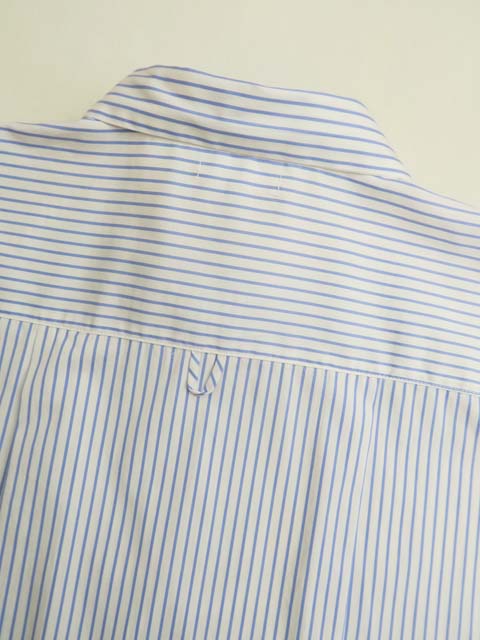 ロングシャツ ストライプ