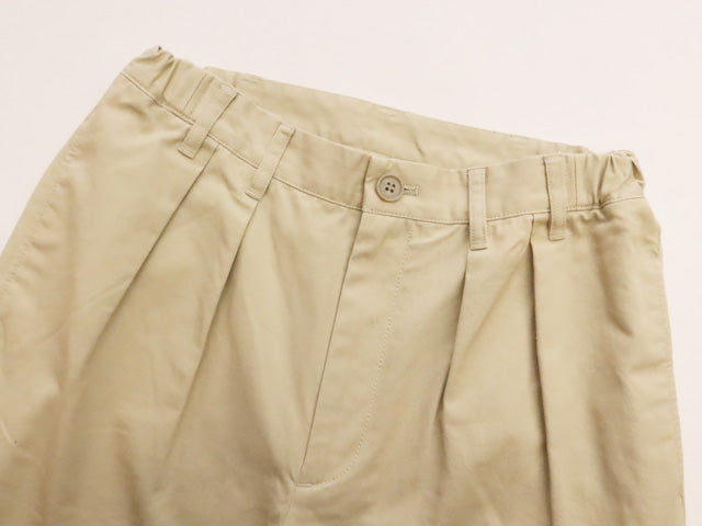 タック8分丈パンツ