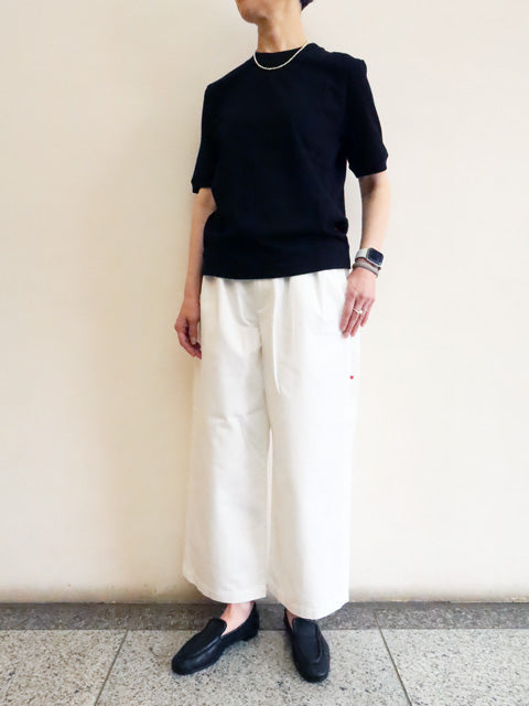 タック8分丈パンツ